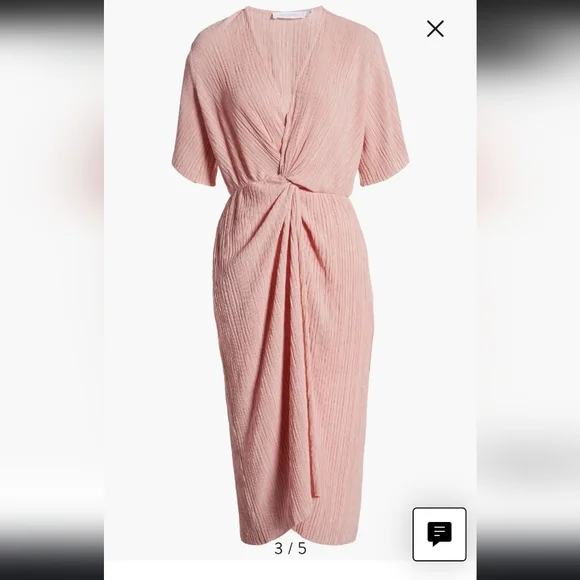 FINAL PRICE!! All in Favor Terracotta Midi Dress - Picture 6 of 8